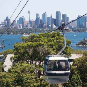 Taronga Zoo & Sky safari cable car without transfers